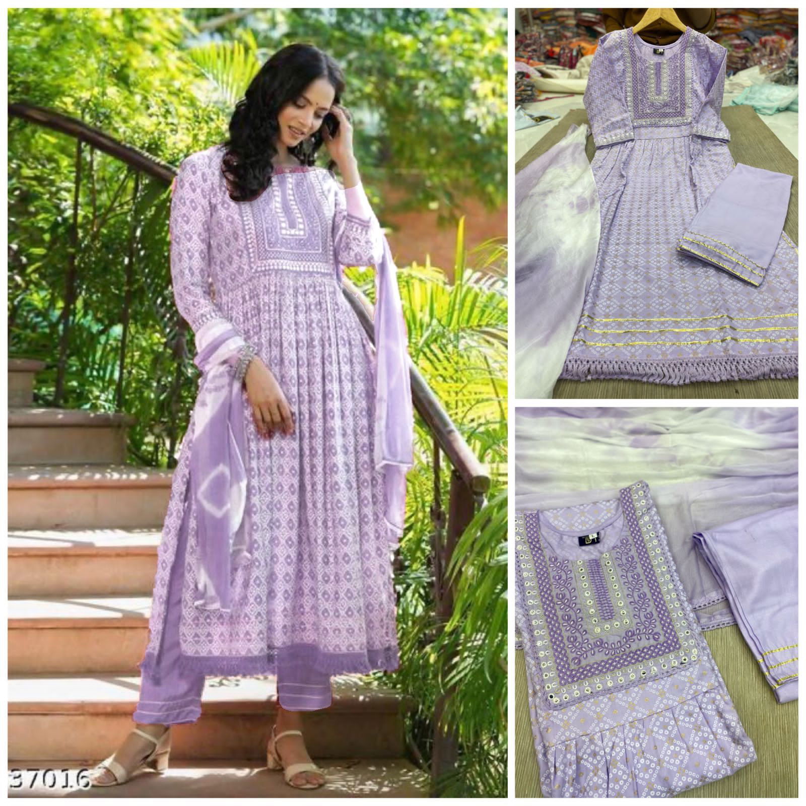  Jungle Book By Tdg Naira Cut Printed Embroidery Kurti With Bottom Dupatta Wholesalers In Delhi